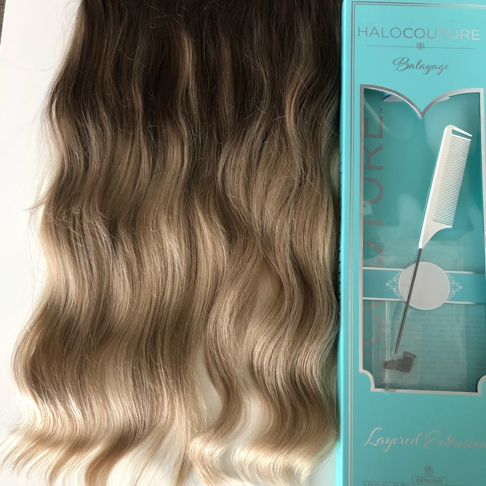 Halocouture balayage layered 22inch color B116